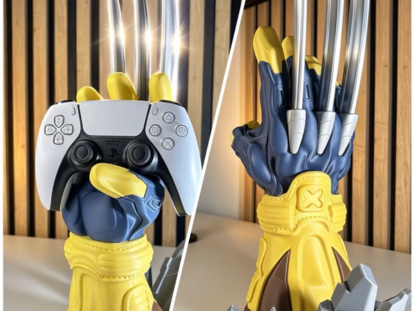 PS5 Controller Inspired by Marvel's Wolverine