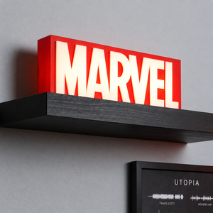 Marvel LED Lamp – Premium Room Lighting with Iconic Design