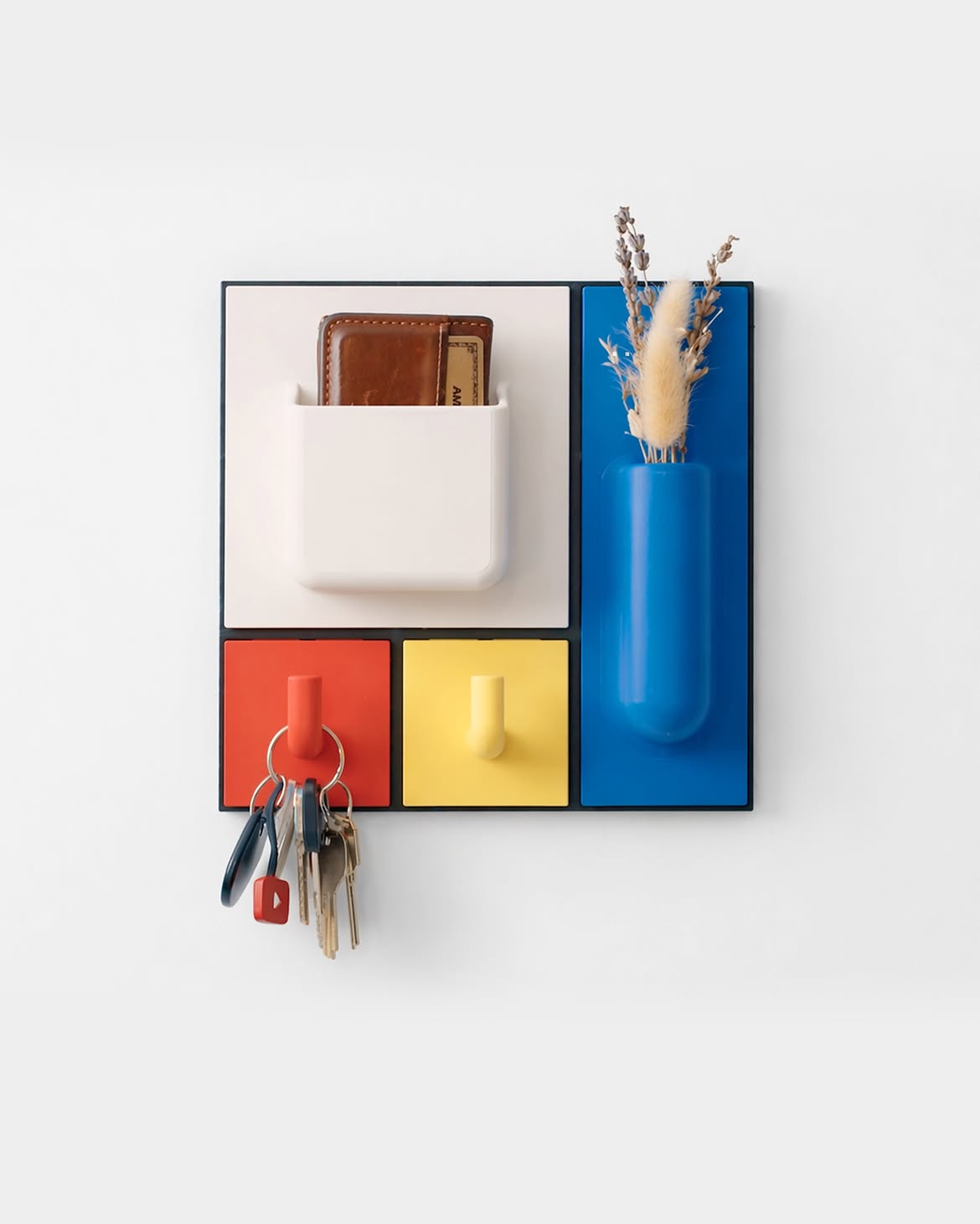 WORBY - Wall Organizer with Red, Blue, and Yellow